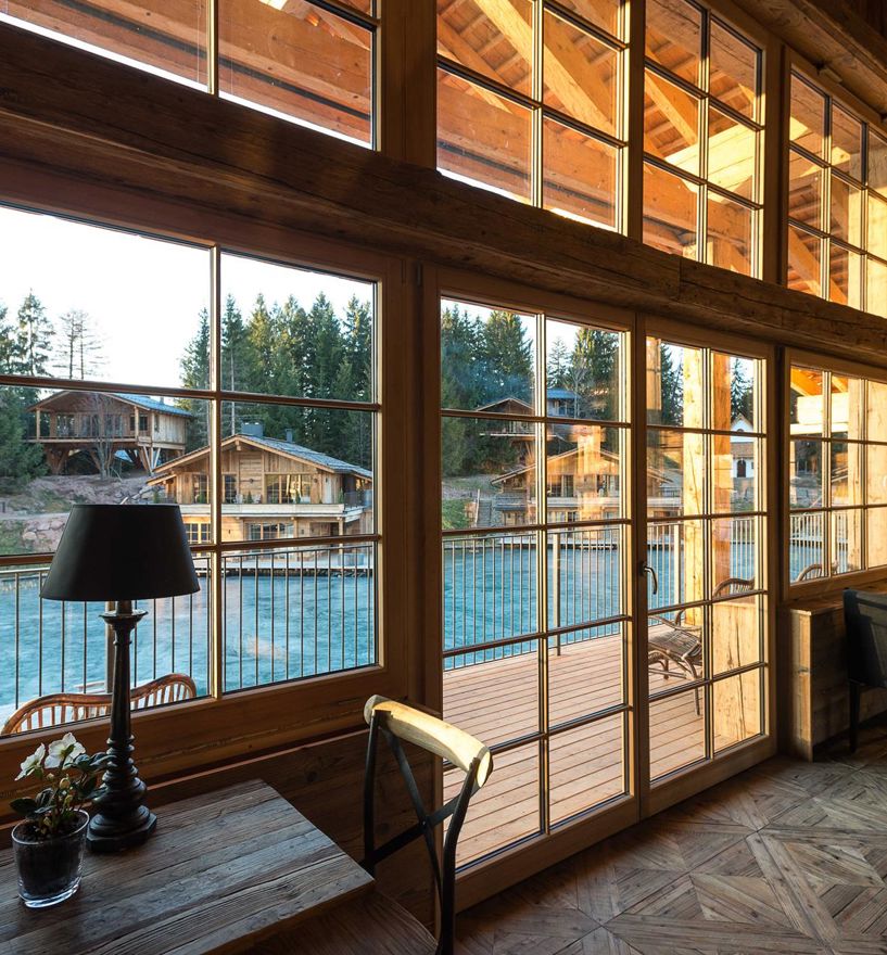 Projekt: San Luis Hotel Hafling - Tip Top Fenster & Systeme - Verglasungen, Fenster und Türen aus Südtirol