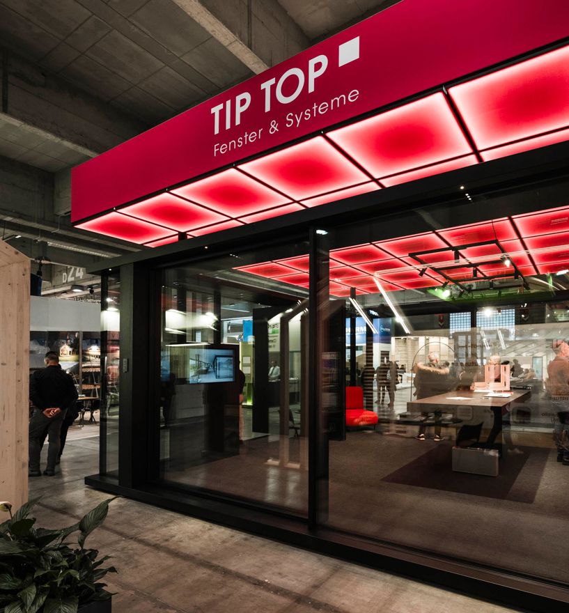 TIP TOP Fenster Messestand Klimahouse Messe Bozen
