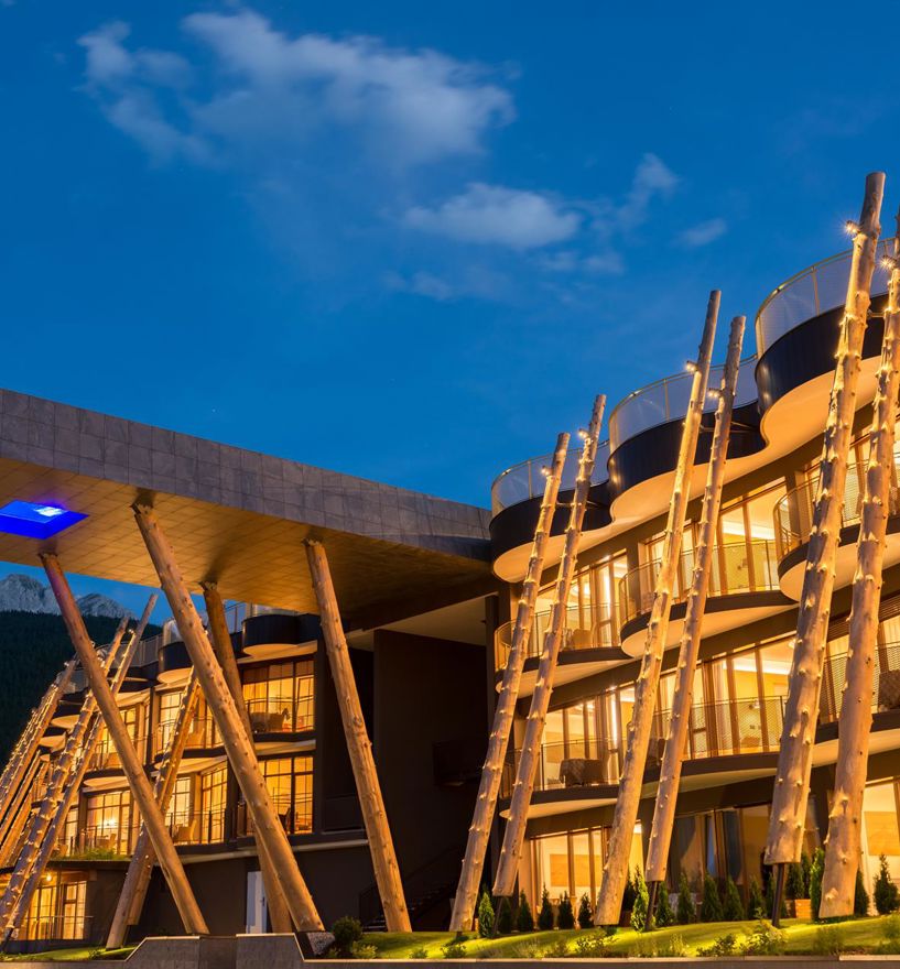 Projekt: Alpin Panorama Hotel Hubertus Olang - Tip Top Fenster & Systeme - Verglasungen und Fenster