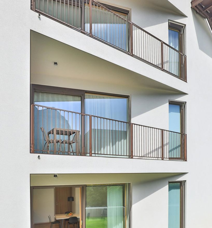 Projekt: Wohnhaus Residence SOLeARIA - Tip Top Fenster & Systeme - Verglasungen, Fenster und Türen aus Südtirol
