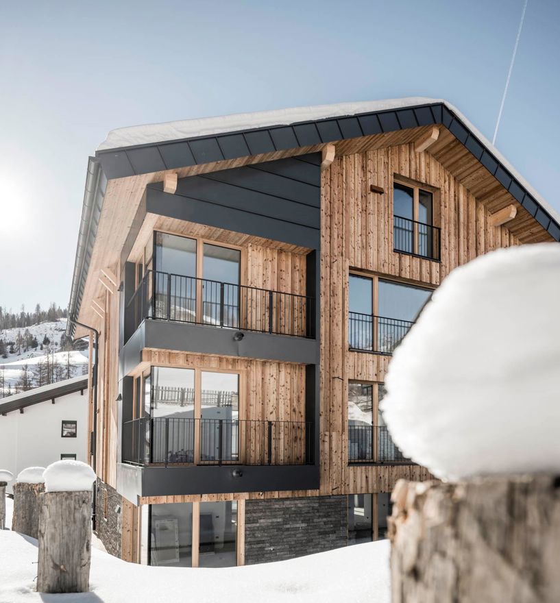 Projekt: Villa im Gadertal - Tip Top Fenster & Systeme - Fenster und Verglasungen aus Südtirol