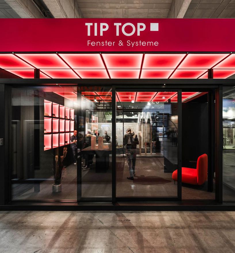 TIP TOP Fenster Messestand Klimahouse Messe Bozen
