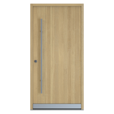Porta d'ingresso in legno modello TTH5