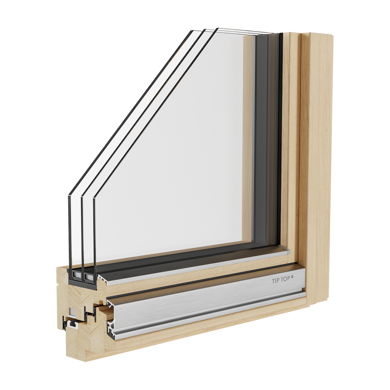 Holzfenster Climatop 92 - Tip Top Fenster®