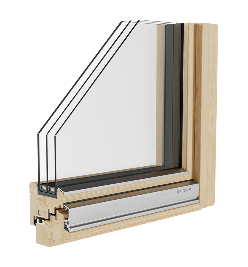 Holzfenster Climatop 92 - Tip Top Fenster®