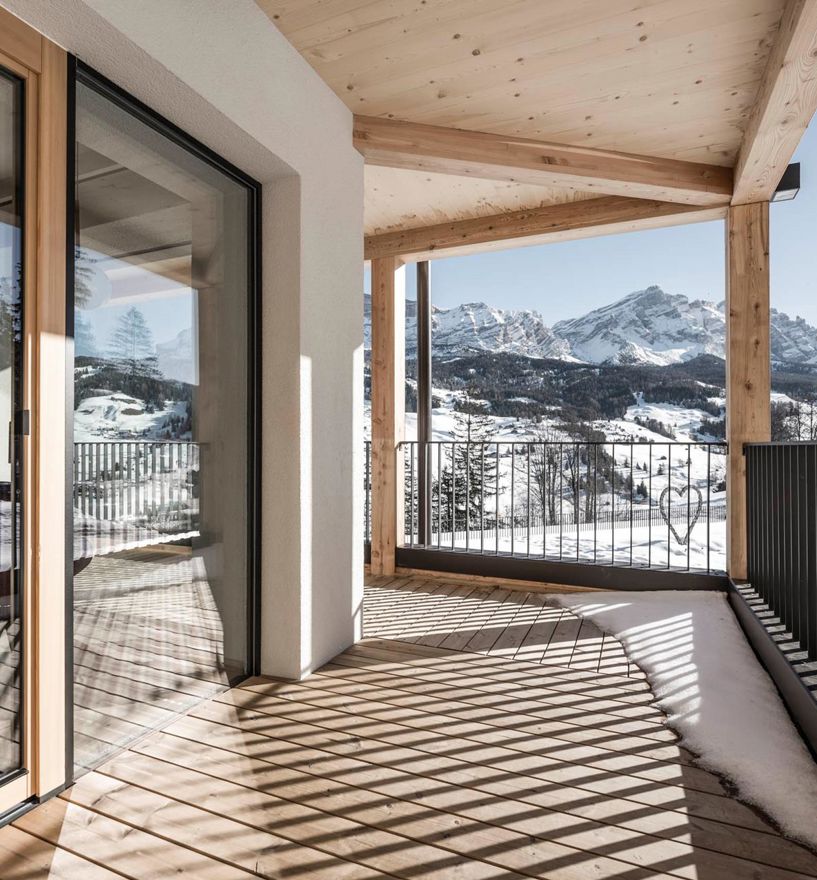 Projekt: Hotel Lëch de Sompunt - Tip Top Fenster & Systeme - Verglasungen und Fenster aus Südtirol