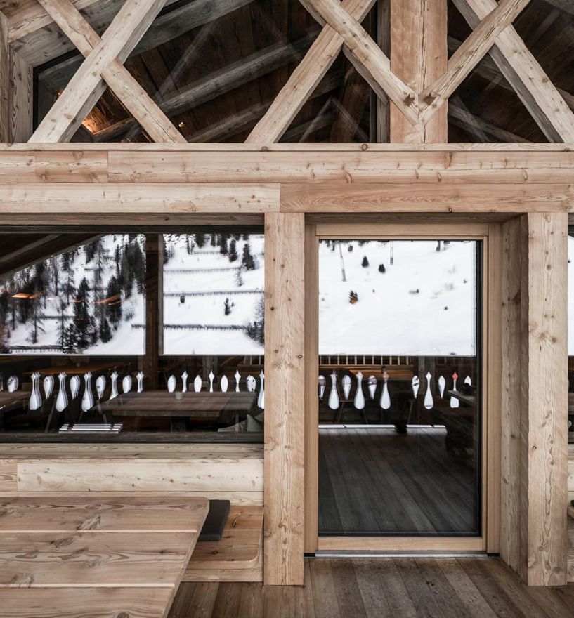Projekt: Panoramahütte Wolkenstein - Tip Top Fenster & Systeme - Türen, Verglasungen und Fenster aus Südtirol