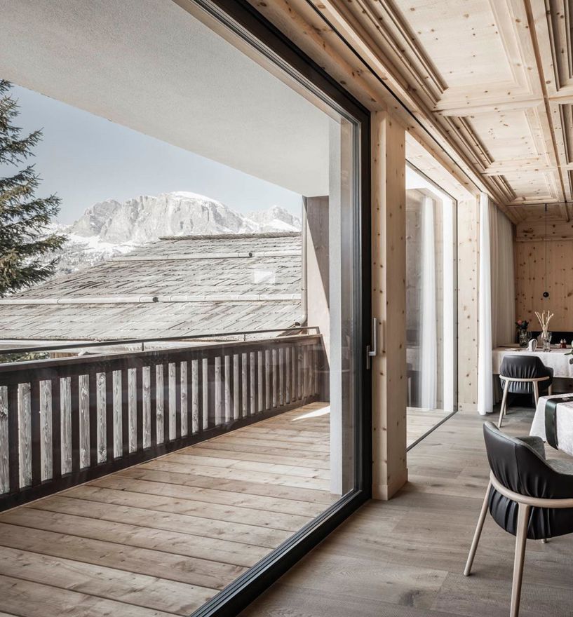 Projekt: Sporthotel Panorama Corvara - Tip Top Fenster & Systeme - Fenster und Verglasungen aus Südtirol