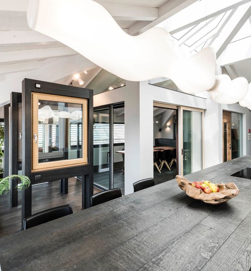 Lo Showroom nella nostra sede principale a Maranza