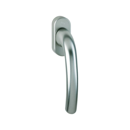Accessori per finestre: maniglia Hoppe modello Atlanta di colore grigio scuro