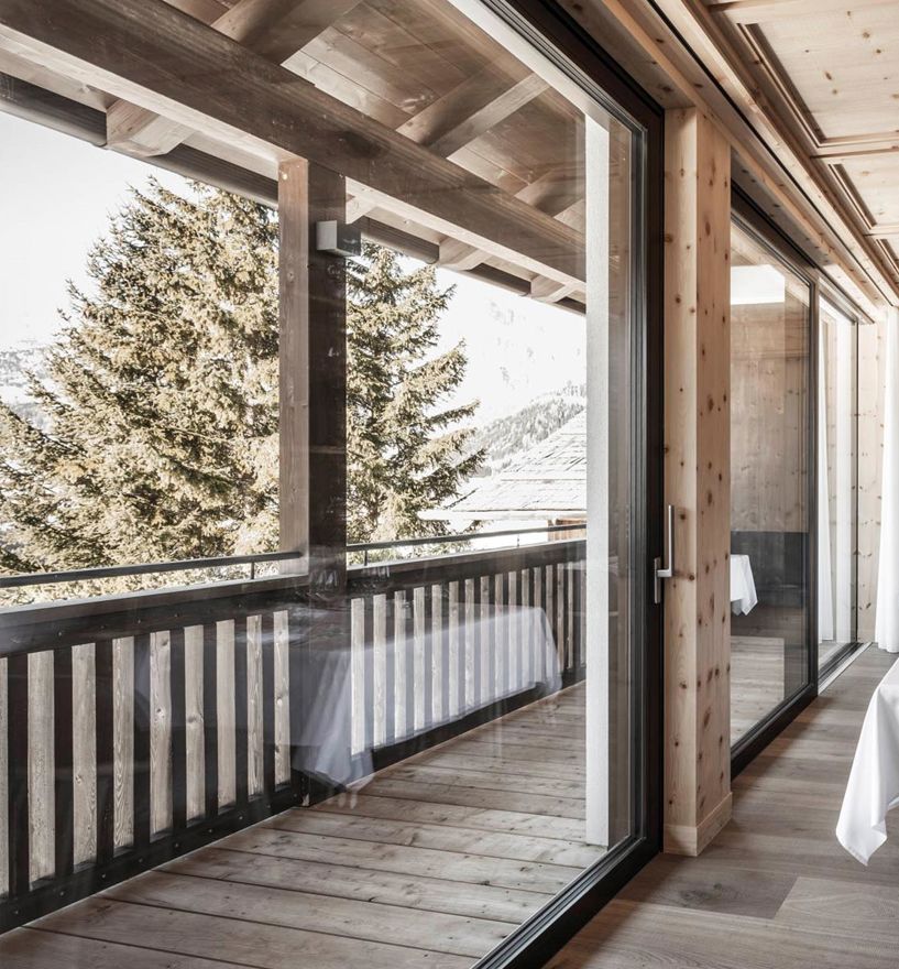 Projekt: Sporthotel Panorama Corvara - Tip Top Fenster & Systeme - Fenster und Verglasungen aus Südtirol
