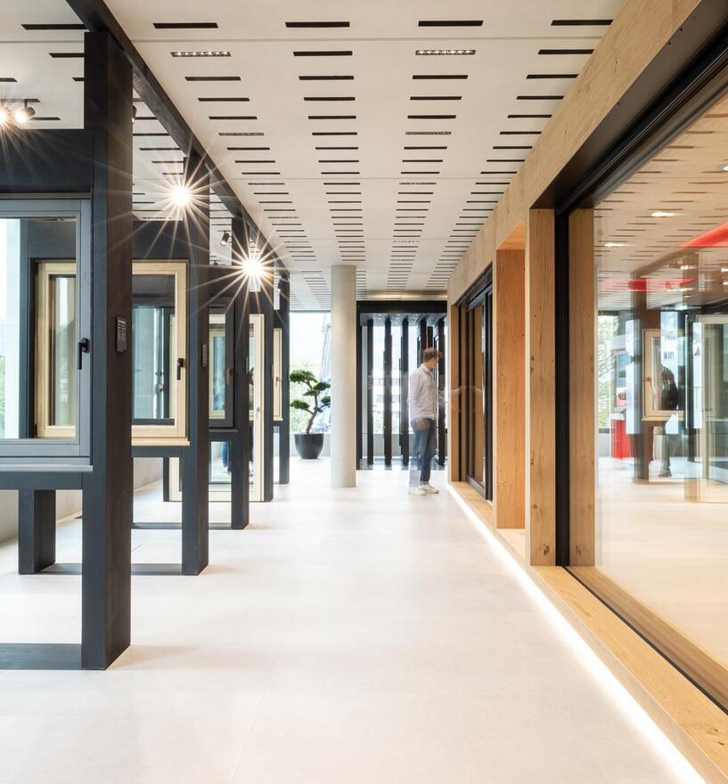 TIP TOP Fenster Showroom in Trient