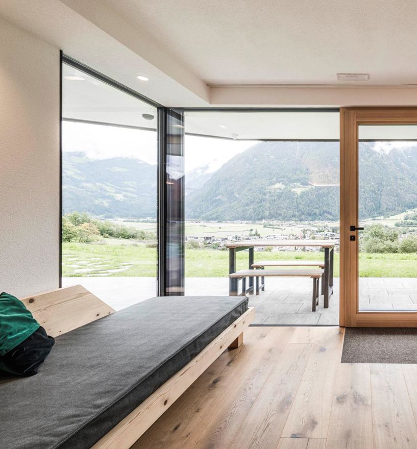Projekt: Wohnhaus Mühlen in Taufers - Tip Top Fenster & Systeme - Verglasungen, Fenster und Türen aus Südtirol