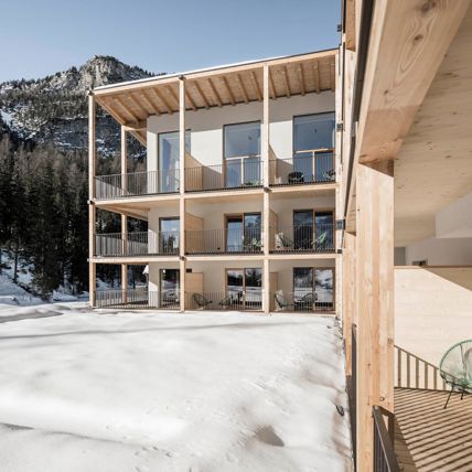 Projekt: Hotel Lëch de Sompunt - Tip Top Fenster & Systeme - Verglasungen und Fenster aus Südtirol