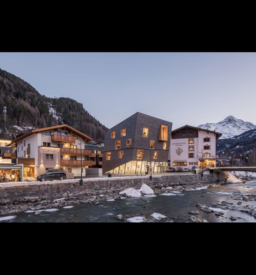 Projekt: Bürogebäude Ötztal Tourismus - Tip Top Fenster & Systeme - Verglasungen und Fenster aus Südtirol