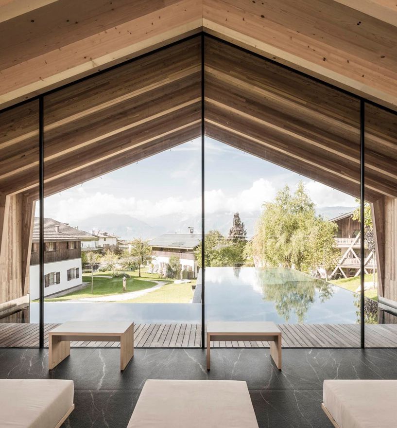 Projekt: Hotel Pineta Molveno - Tip Top Fenster & Systeme - Verglasungen und Fenster Wellness Pool