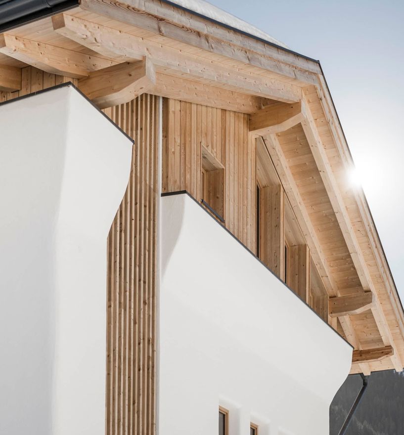 Projekt: Wohnhaus Gröden - Tip Top Fenster & Systeme - Fenster und Türen aus Südtirol