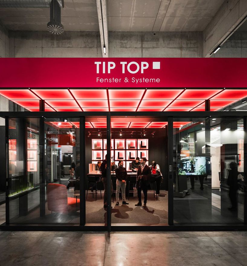TIP TOP Fenster Messestand Klimahouse Messe Bozen