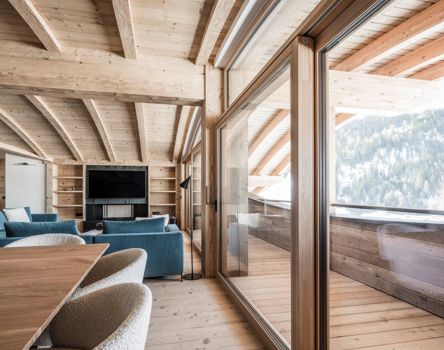 Projekt: Wohnhaus Gröden - Tip Top Fenster & Systeme - Türen und Fenster aus Südtirol