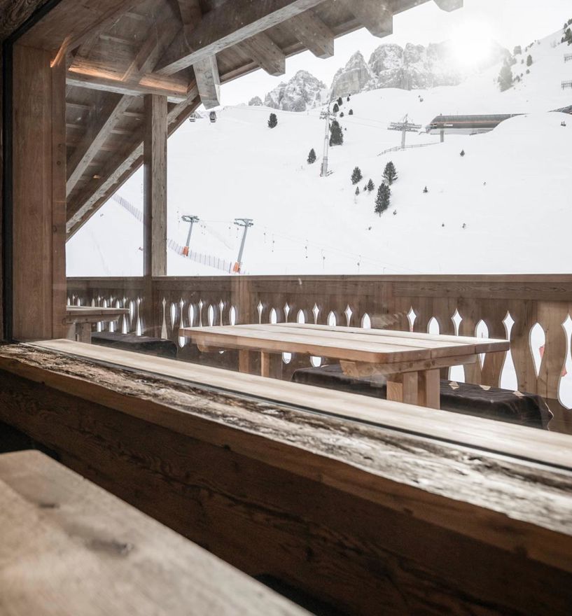 Projekt: Panoramahütte Wolkenstein - Tip Top Fenster & Systeme - Türen, Verglasungen und Fenster aus Südtirol