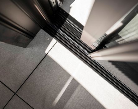 Hebe-Schiebetür mir Insektenschutzplissee