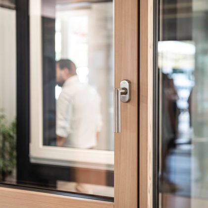 Primo piano di una finestra