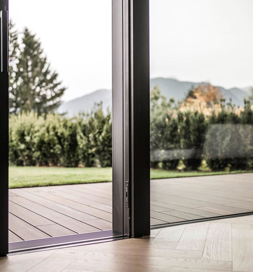 Projekt: Wohnhaus Eisacktal - Tip Top Fenster & Systeme - Hebeschiebetüren aus Südtirol