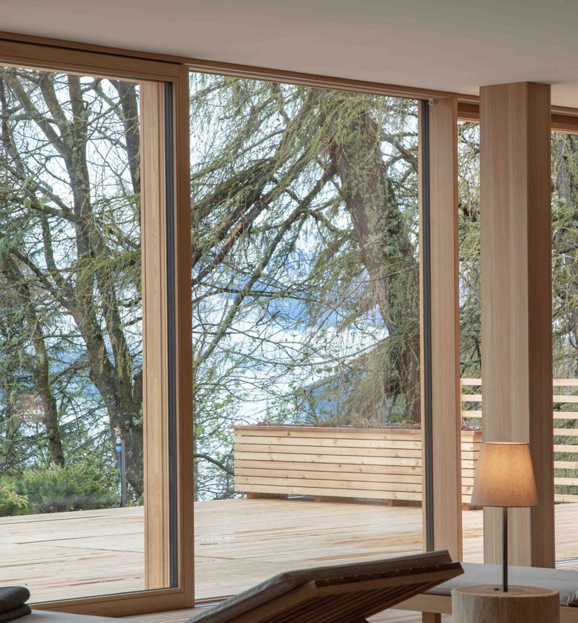 Projekt: Vigilius Mountain Resort Lana - Tip Top Fenster & Systeme - Verglasungen und Hebe-Schiebetüren aus Südtirol