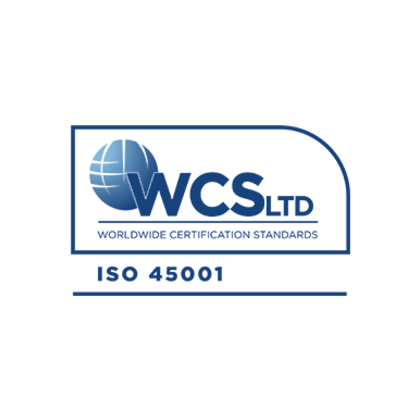 Certificato WCS ltd ISO 45001