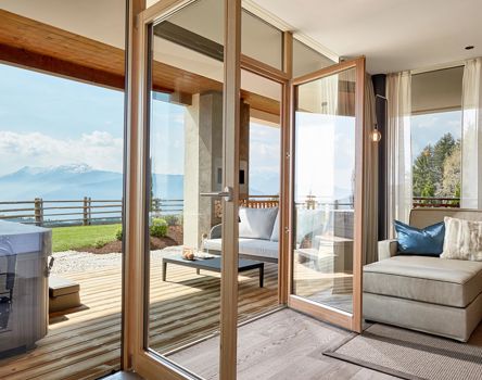 Projekt: Hotel Chalet Mirabell Hafling - Tip Top Fenster & Systeme - Verglasungen und Fenster