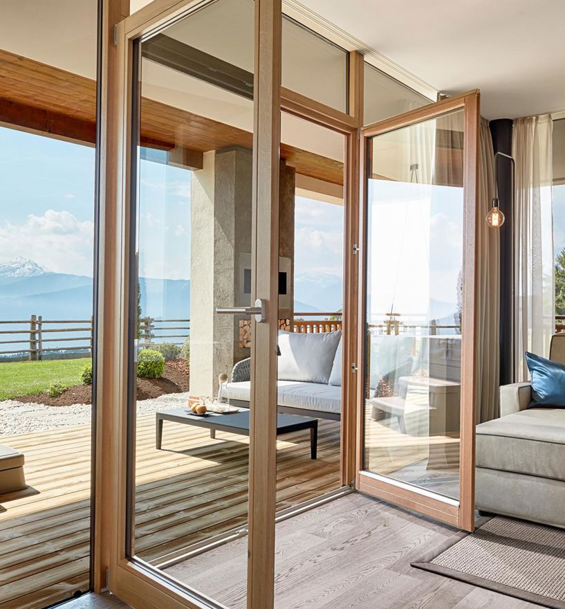 Projekt: Hotel Chalet Mirabell Hafling - Tip Top Fenster & Systeme - Verglasungen und Fenster