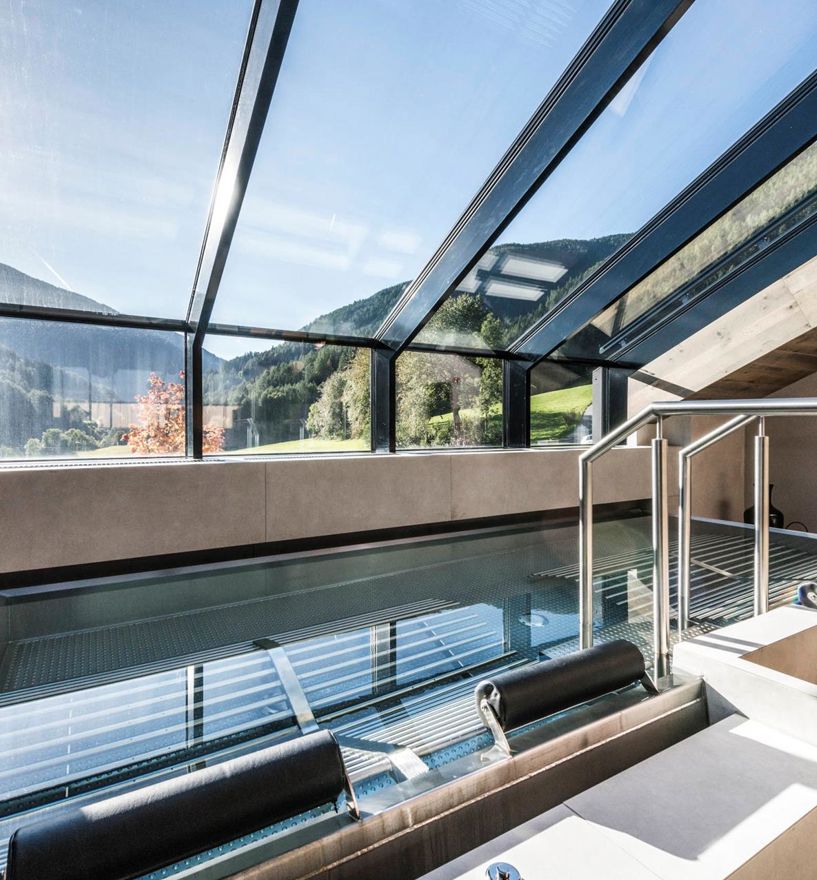 Projekt: Winklerhotels Chalet Purmontes Montal - Tip Top Fenster & Systeme - Verglasungen, Fenster und Türen aus Südtirol