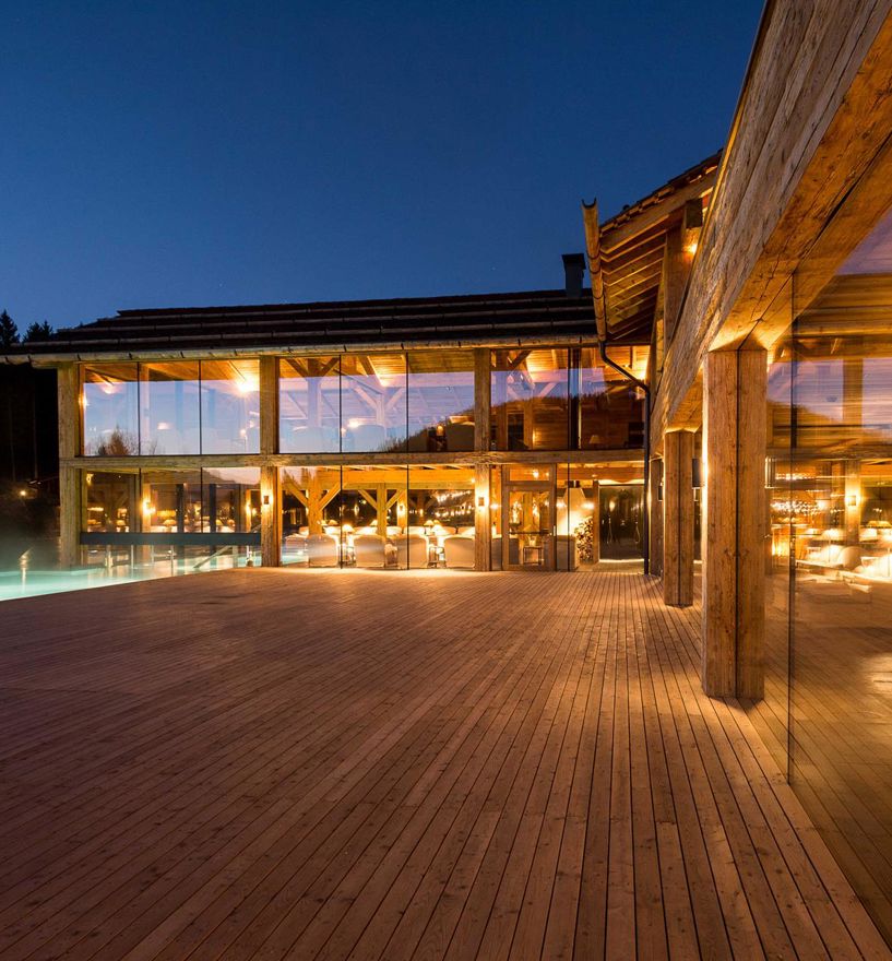Projekt: San Luis Hotel Hafling - Tip Top Fenster & Systeme - Verglasungen, Fenster und Türen aus Südtirol