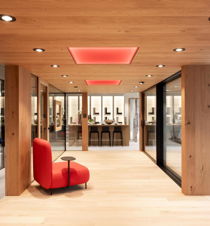 TIP TOP Fenster Showroom in Trient