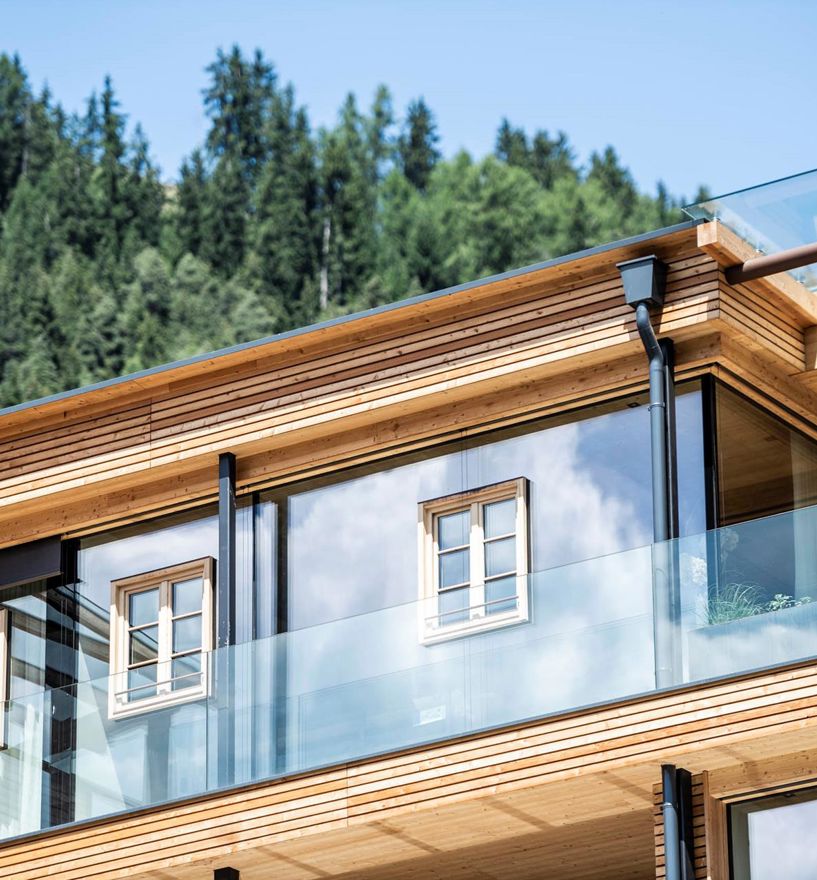 Projekt: Hotel Sonnwies Lüsen - Tip Top Fenster & Systeme - Verglasungen und Fenster im Glas aus Südtirol