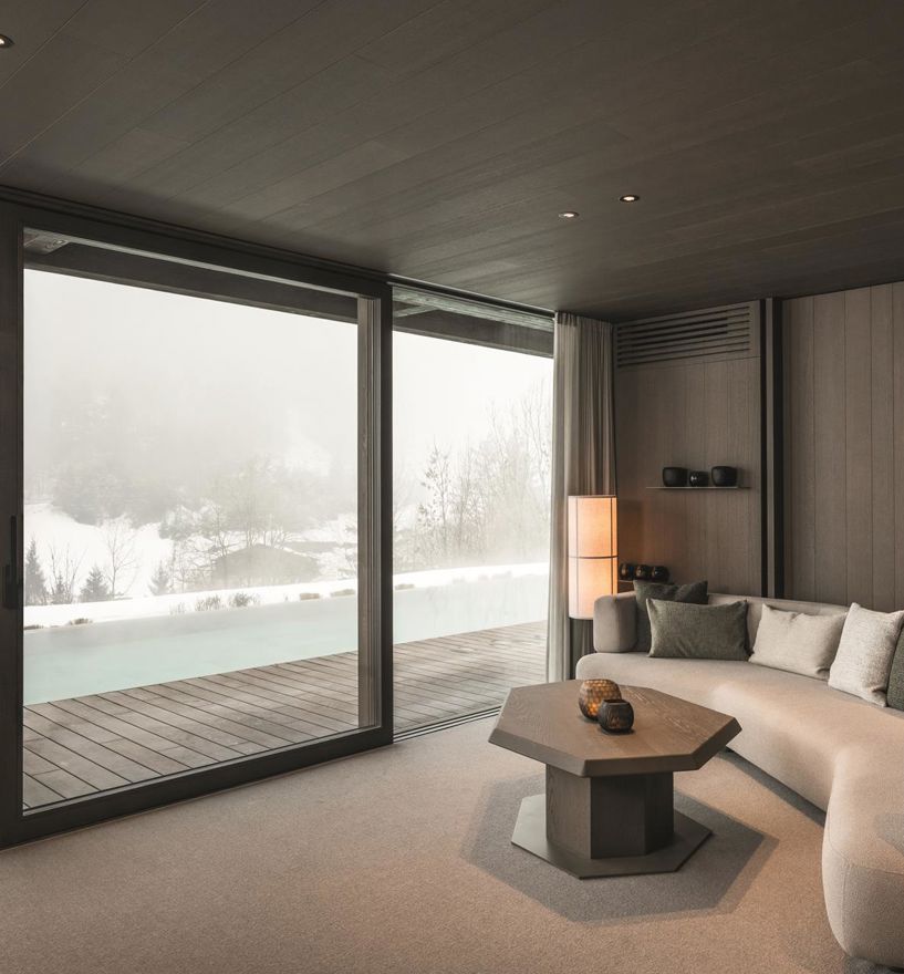 Projekt: Amonti Chalets Mühlen in Taufers - Tip Top Fenster & Systeme - Verglasungen, Fenster und Hebe-Schiebetüren