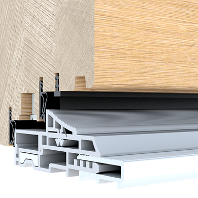 Zubehör für die Haustür: Bodenschwelle Standard