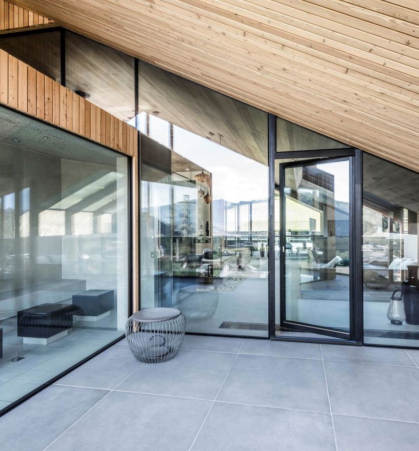 Projekt: Winklerhotels Chalet Purmontes Montal - Tip Top Fenster & Systeme - Verglasungen, Fenster und Türen aus Südtirol