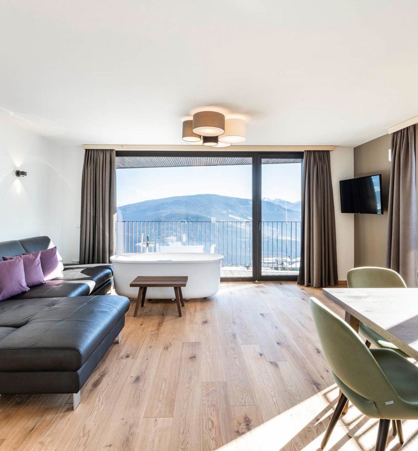 Projekt: Panorama Living Dolomites Meransen - Tip Top Fenster & Systeme - Verglasungen und Fenster aus Südtirol