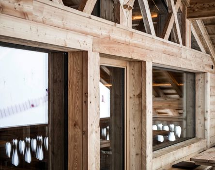 Projekt: Panoramahütte Wolkenstein - Tip Top Fenster & Systeme - Türen, Verglasungen und Fenster aus Südtirol