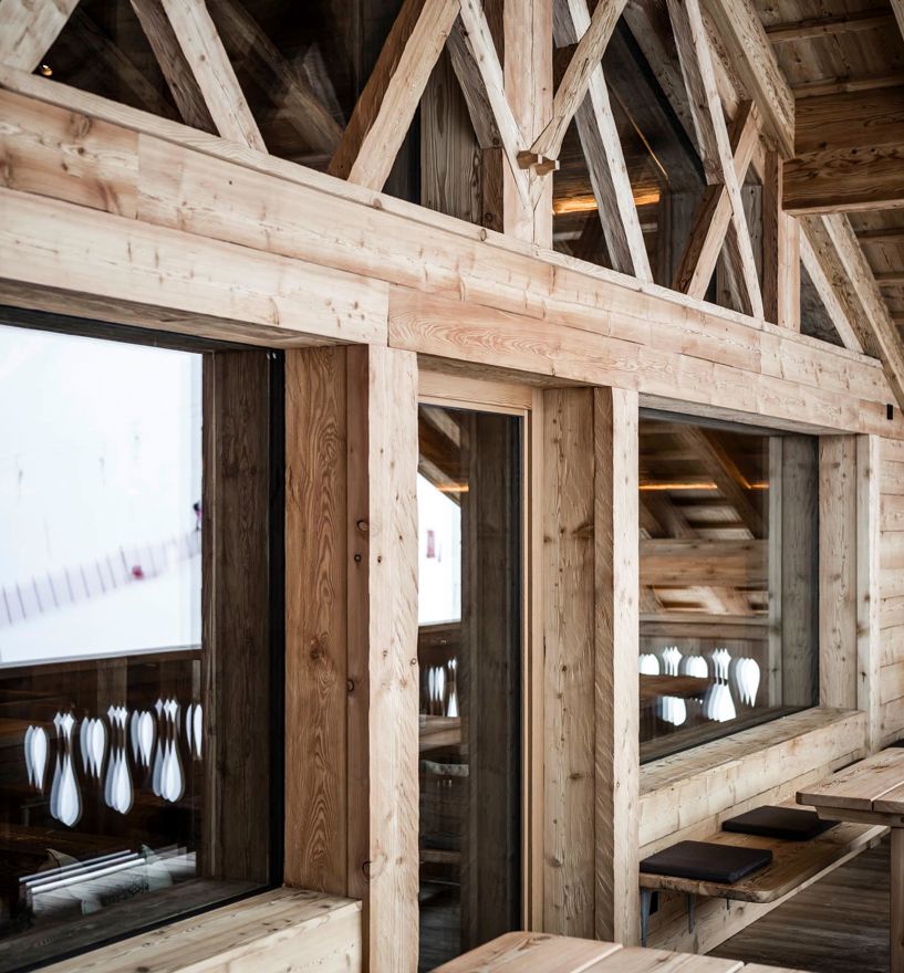 Projekt: Panoramahütte Wolkenstein - Tip Top Fenster & Systeme - Türen, Verglasungen und Fenster aus Südtirol
