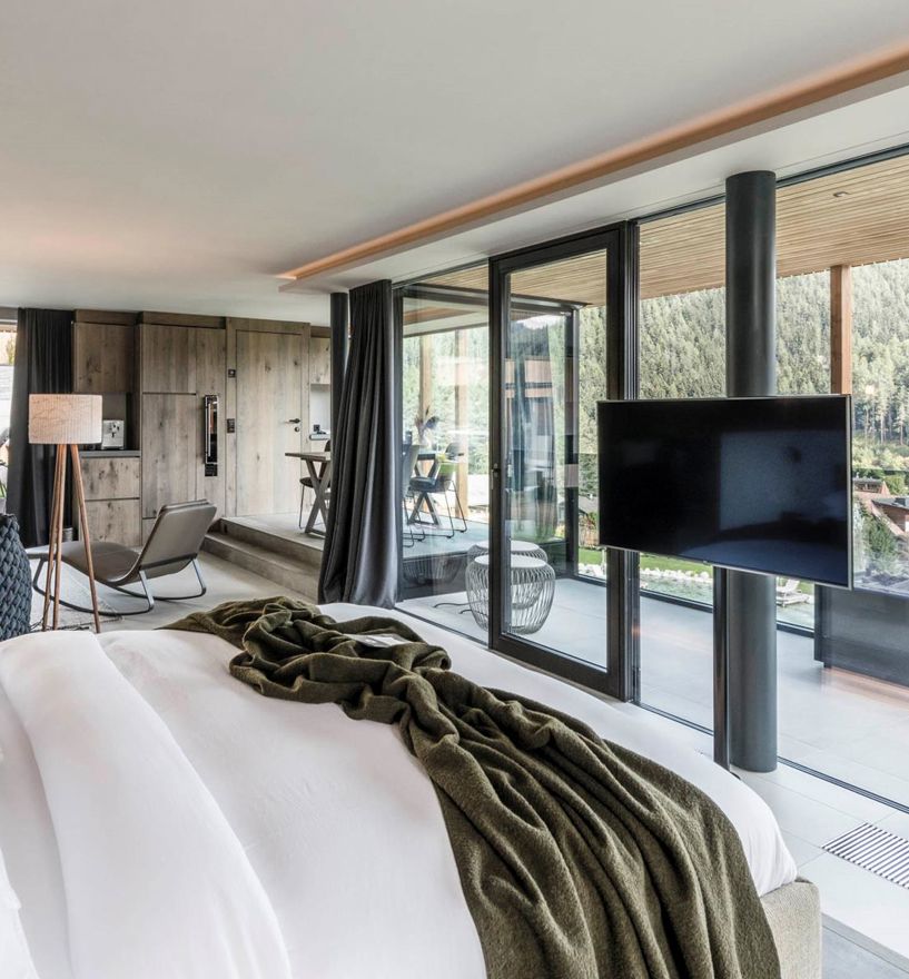 Projekt: Winklerhotels Chalet Purmontes Montal - Tip Top Fenster & Systeme - Verglasungen, Fenster und Türen aus Südtirol