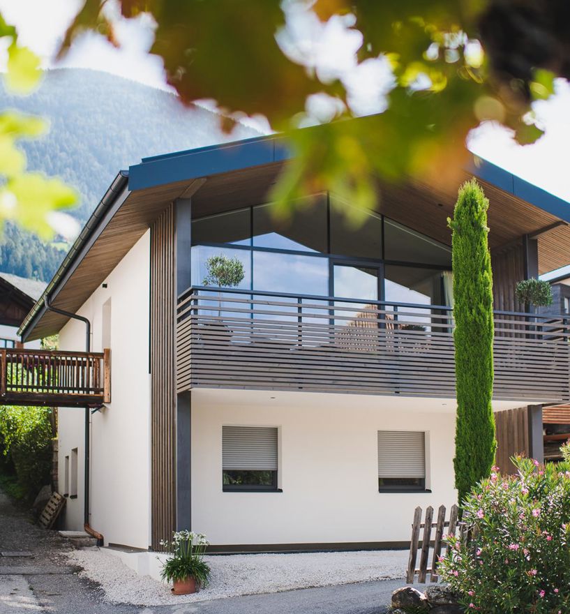 Projekt: Staferhof Schenna - Tip Top Fenster & Systeme - Fenster und Verglasungen aus Südtirol