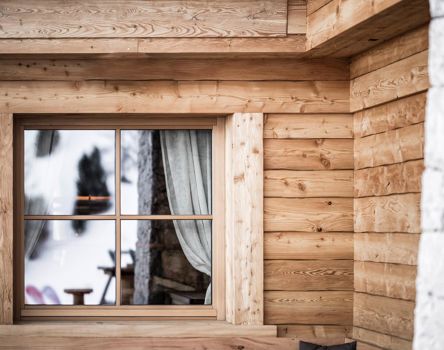 Projekt: Panoramahütte Wolkenstein - Tip Top Fenster & Systeme - Türen, Verglasungen und Fenster aus Südtirol