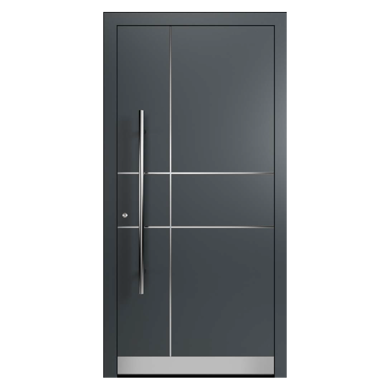 Porta d'ingresso in legno-aluminio modello TTHA3