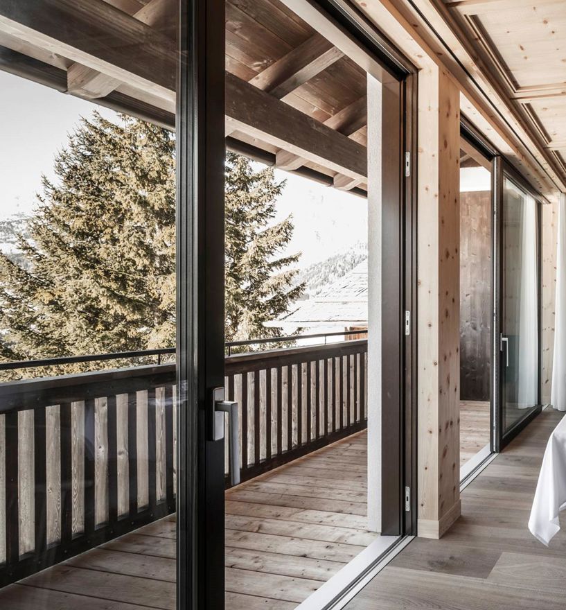 Projekt: Sporthotel Panorama Corvara - Tip Top Fenster & Systeme - Fenster und Verglasungen aus Südtirol