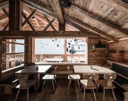Projekt: Panoramahütte Wolkenstein - Tip Top Fenster & Systeme - Türen, Verglasungen und Fenster aus Südtirol