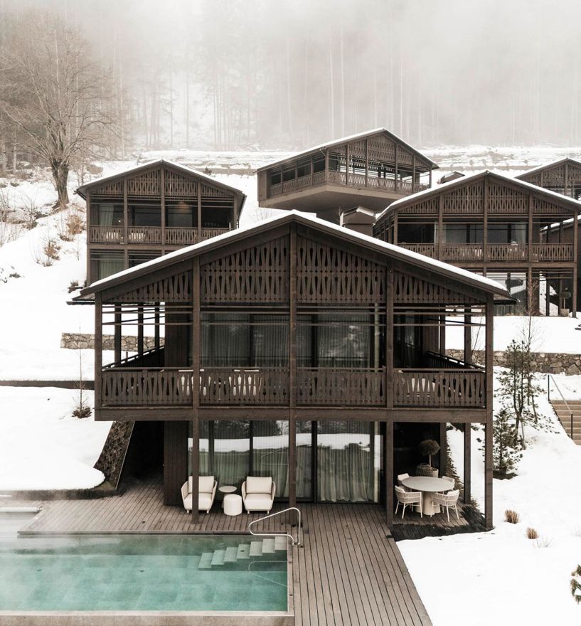 Projekt: Amonti Chalets Mühlen in Taufers - Tip Top Fenster & Systeme - Verglasungen, Fenster und Hebe-Schiebetüren