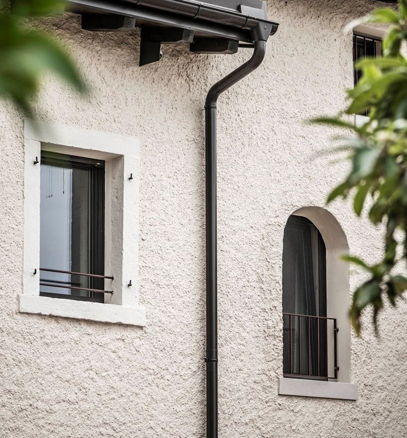 Holzfenster Smartline A von außen