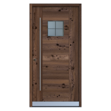 Porta d'ingresso in legno modello TTH27